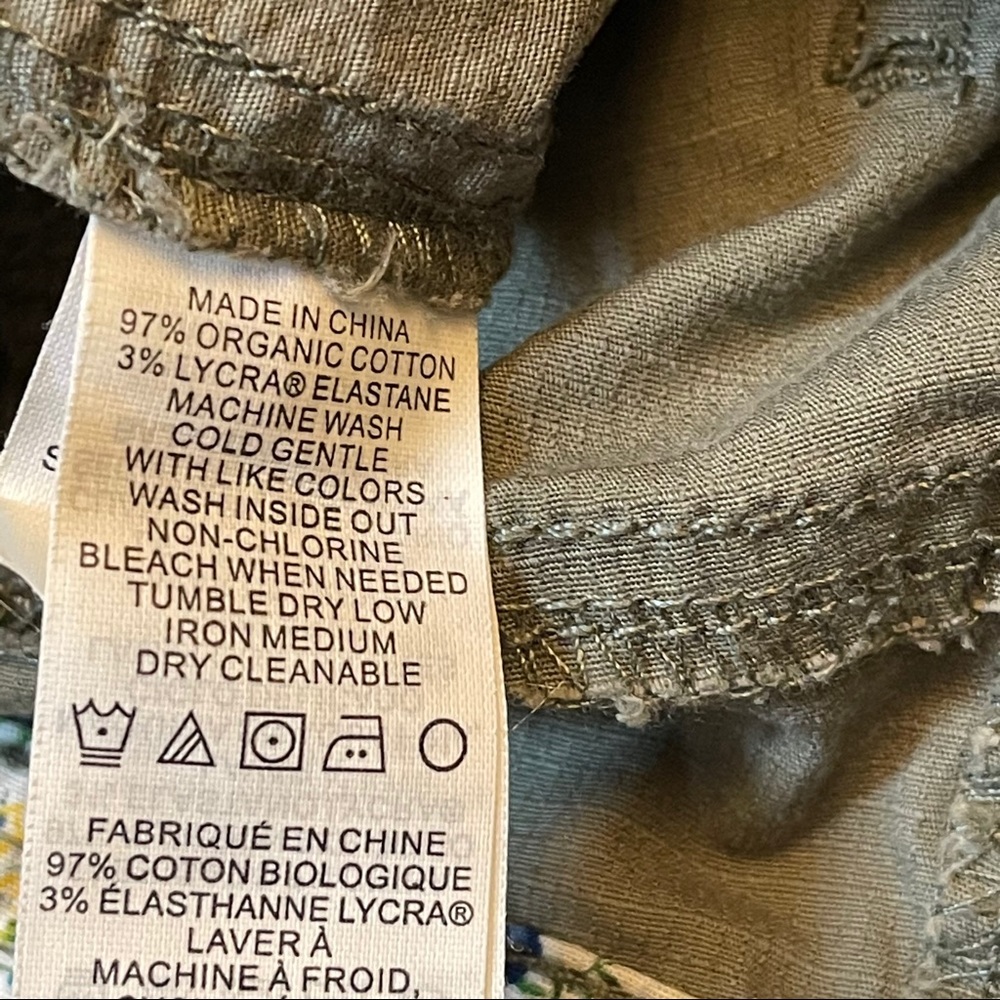 PrAna Casual Shorts Olive Green Size 0 - Picture 4 of 5